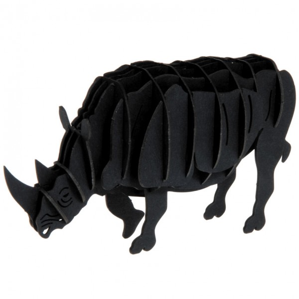 3D Papiermodell Nashorn