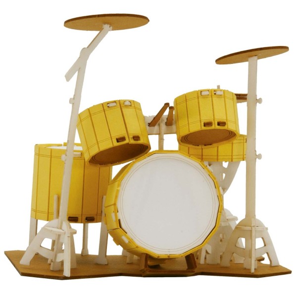 3D Papiermodell Schlagzeug