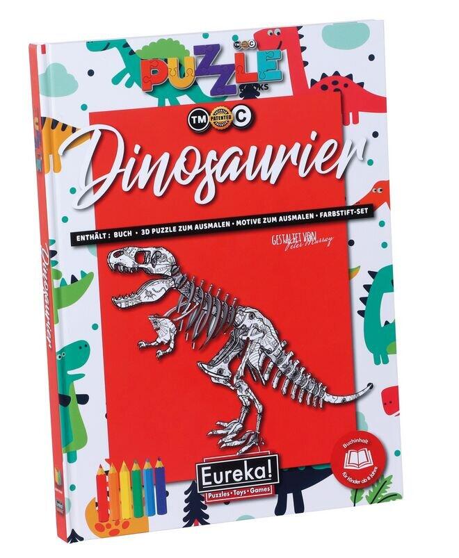 3D Puzzle Buch Dinosaurier