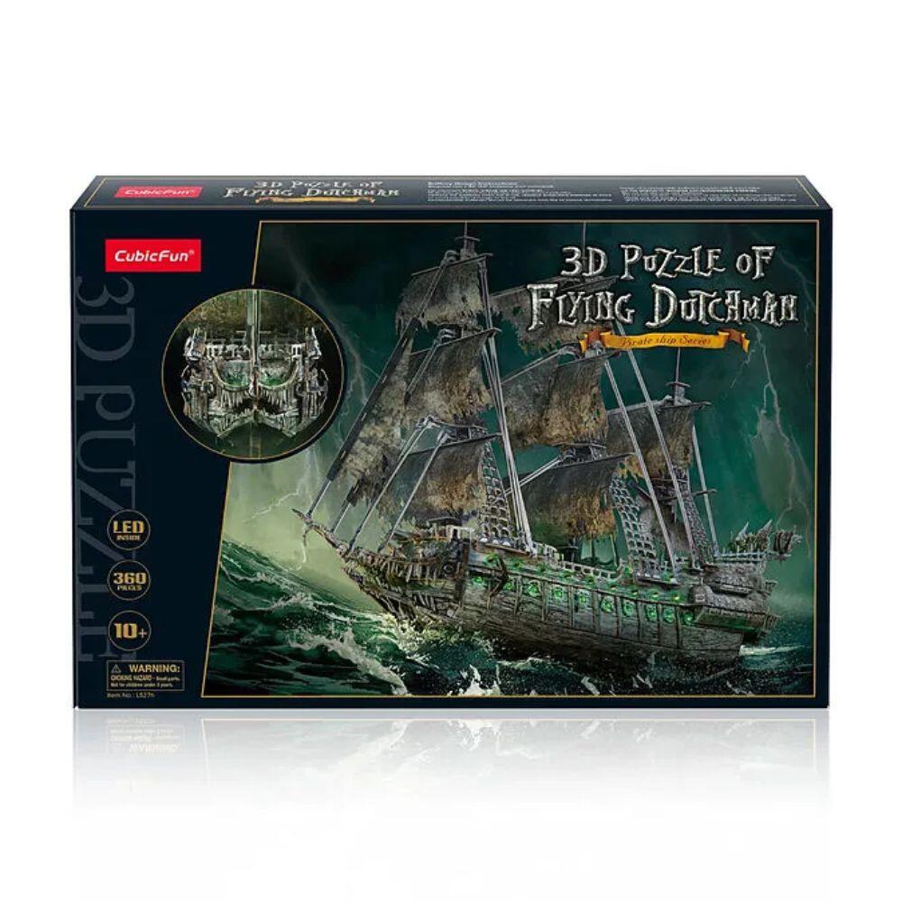 3D Puzzle Flying Dutchmann LED, 360 Teile