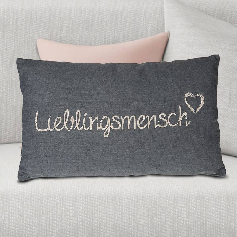 Kissen Lieblingsmensch von Monsterzeug