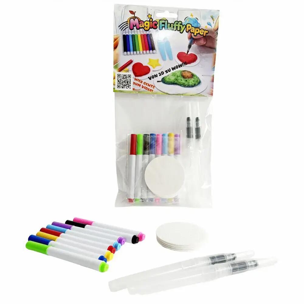 3D Wasser-Malset Magic Fluffy Paper 3D Wasser-Malset Magic Fluffy Paper