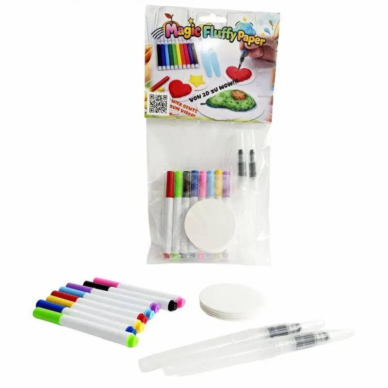 3D Wasser-Malset Magic Fluffy Paper 3D Wasser-Malset Magic Fluffy Paper