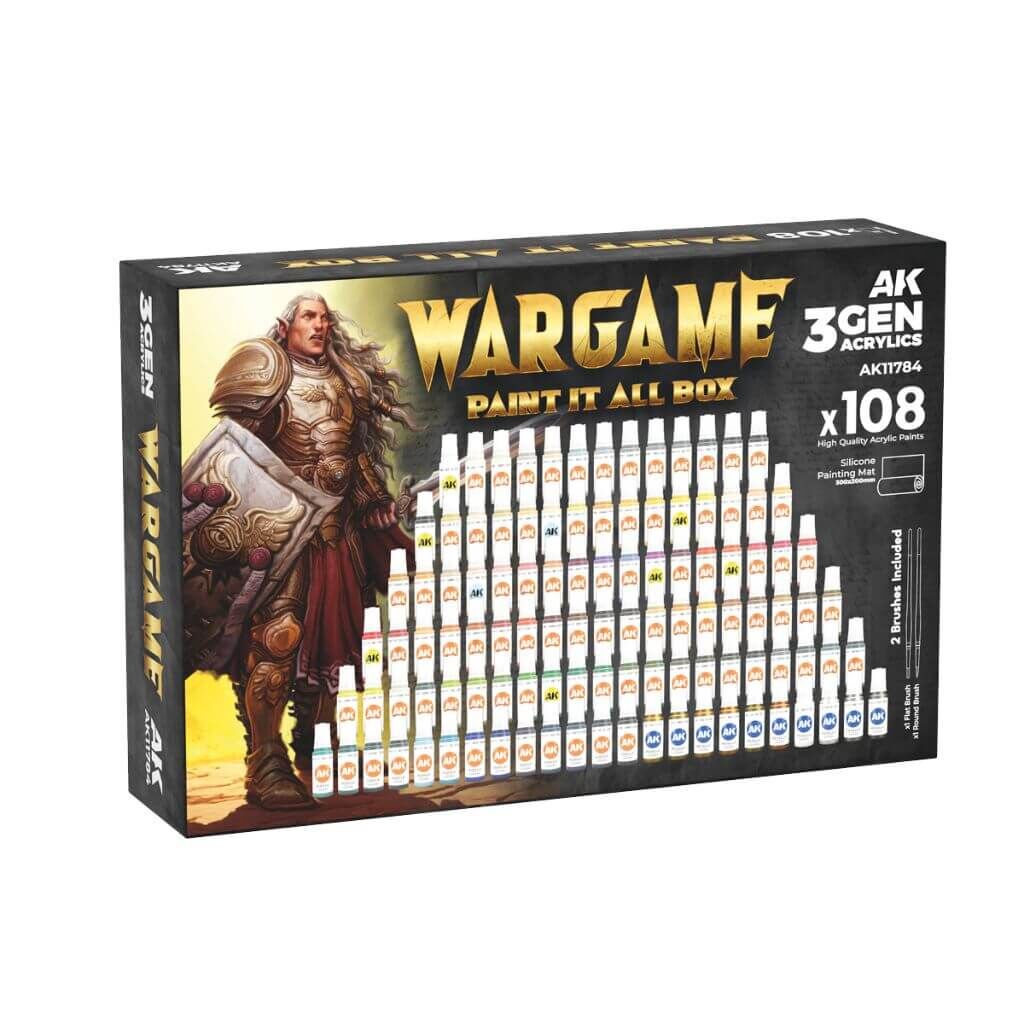 3G - Wargame Paint It All Box 108 3G - Wargame Paint It All Box 108