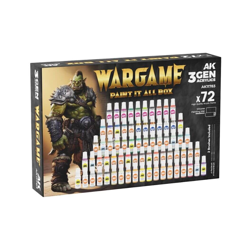 3G - Wargame Paint It All Box 72 3G - Wargame Paint It All Box 72