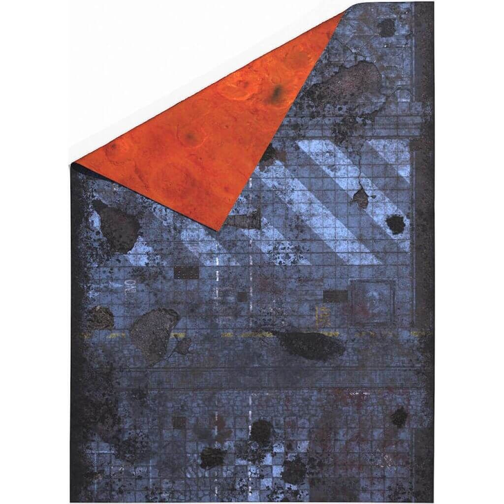 44 x60  Double sided G-Mat: Cyberpunk and Mars