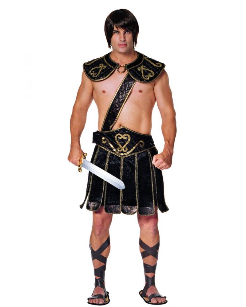 5-tlg. Gladiator Kostüm mit Sandalen