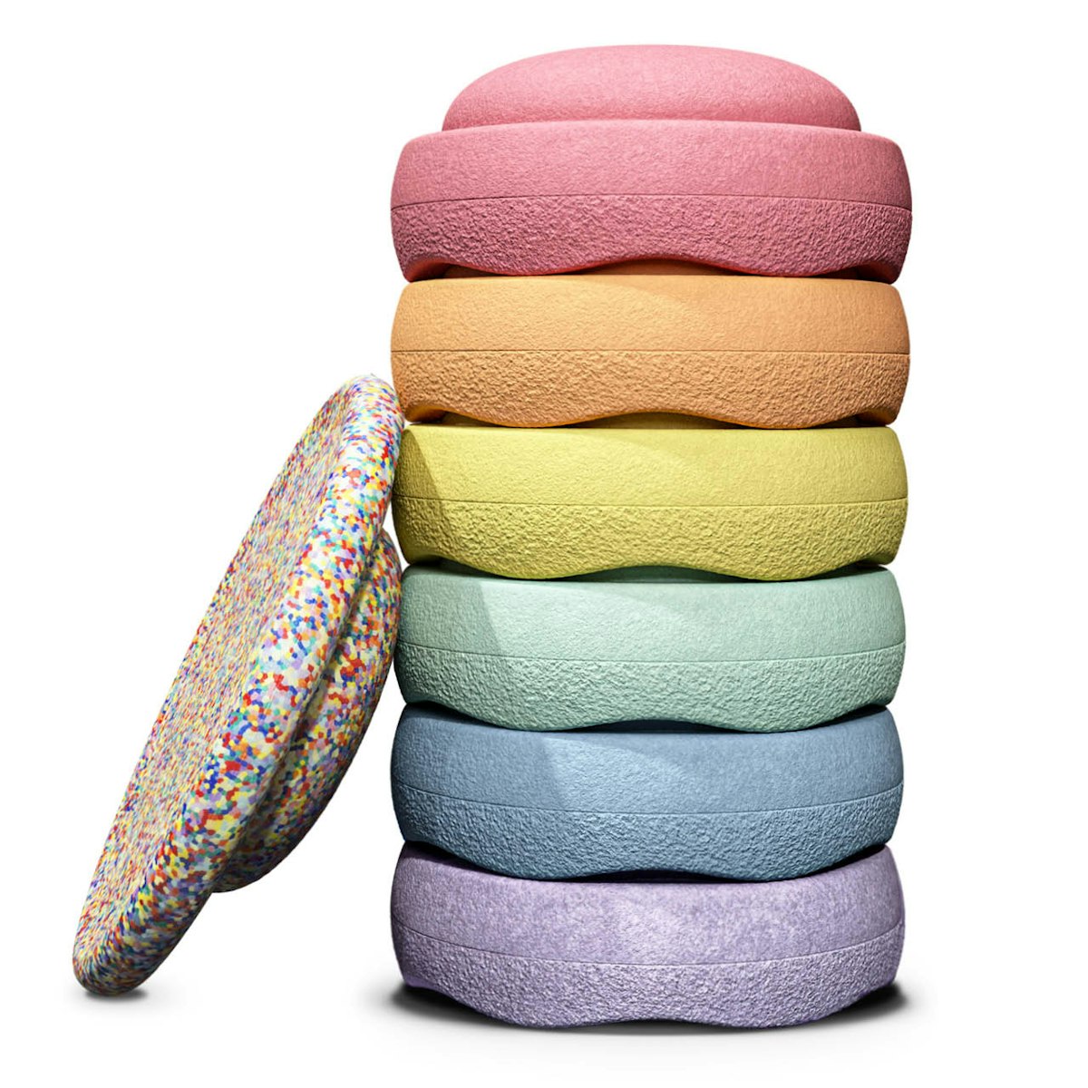 6+1 Board Stapelstein® Pastel Set