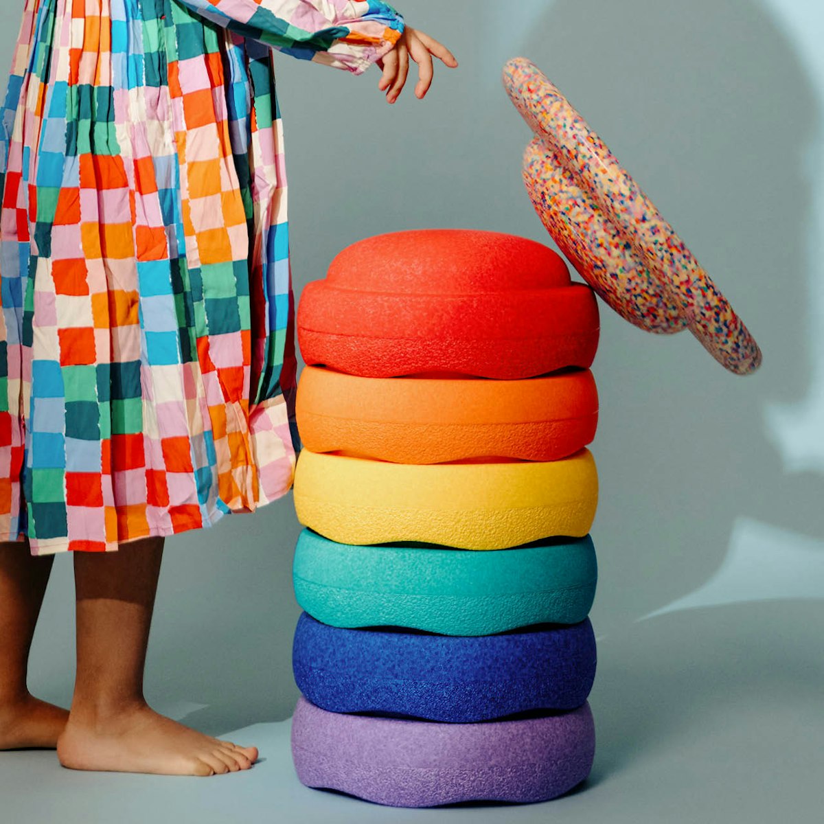 6+1 Board Stapelstein® Rainbow classic Set