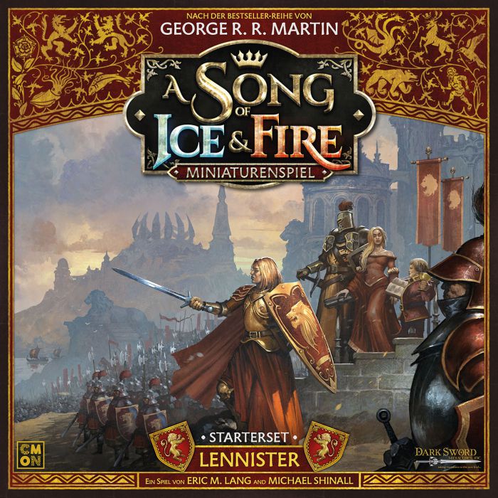A Song Of Ice And Fire Lennister Starter Set (Deutsch) CMON Asoiaf Lannister