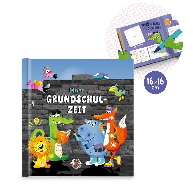 ABC Freundebuch 16,5x1,3x16,8cm Schreibwaren +  Bücher