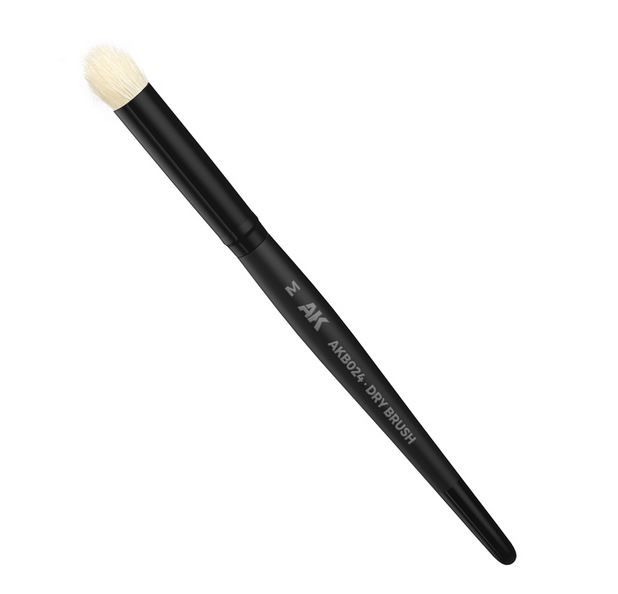 AK Interactive Synthetic Dry Brush M Modellbau Trockenbürst Pinsel AKB024