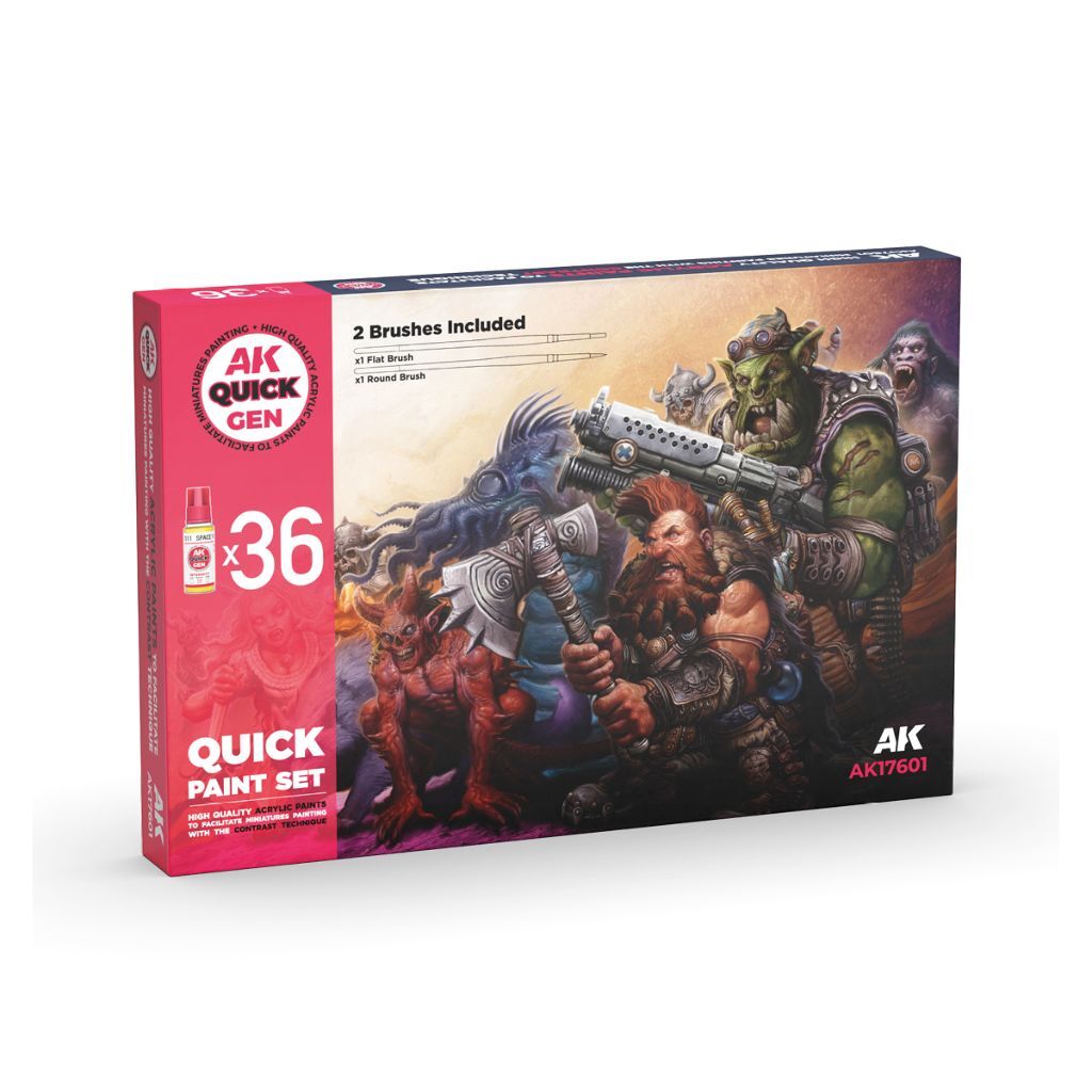AK Quick Gen Farbset 36 Farben