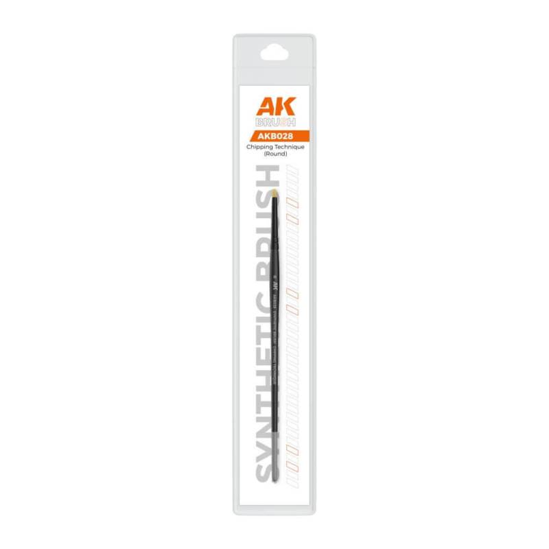 AK Synthetikpinsel - Chipping-Technik (Rund)
