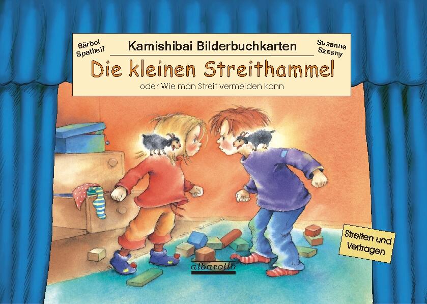 ALBARELLO VERLAG GMBH - Die kleinen Streithammel, Kamishibai-Bilderbuch-Karten