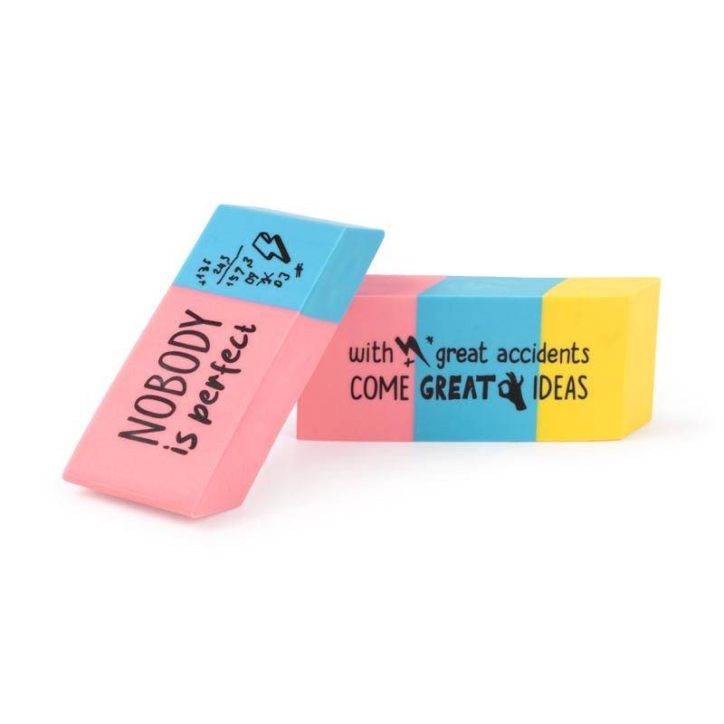 ALLES FÜR DIE SCHULE XXL Radierer For Good Vibes 4x2x10cm Great Ideas Radierer, Anspitzer + Co. ALLES FÜR DIE SCHULE XXL Radierer For Good Vibes 4x2x10cm Great Ideas Radierer, Anspitzer + Co.