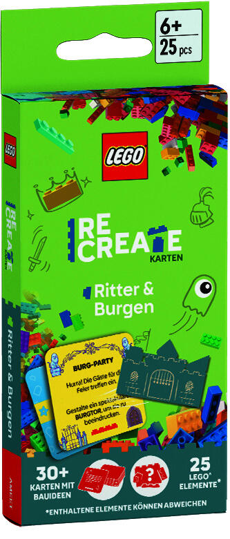 Lego - LEGO® - ReCreate Karten - Ritter & Burgen