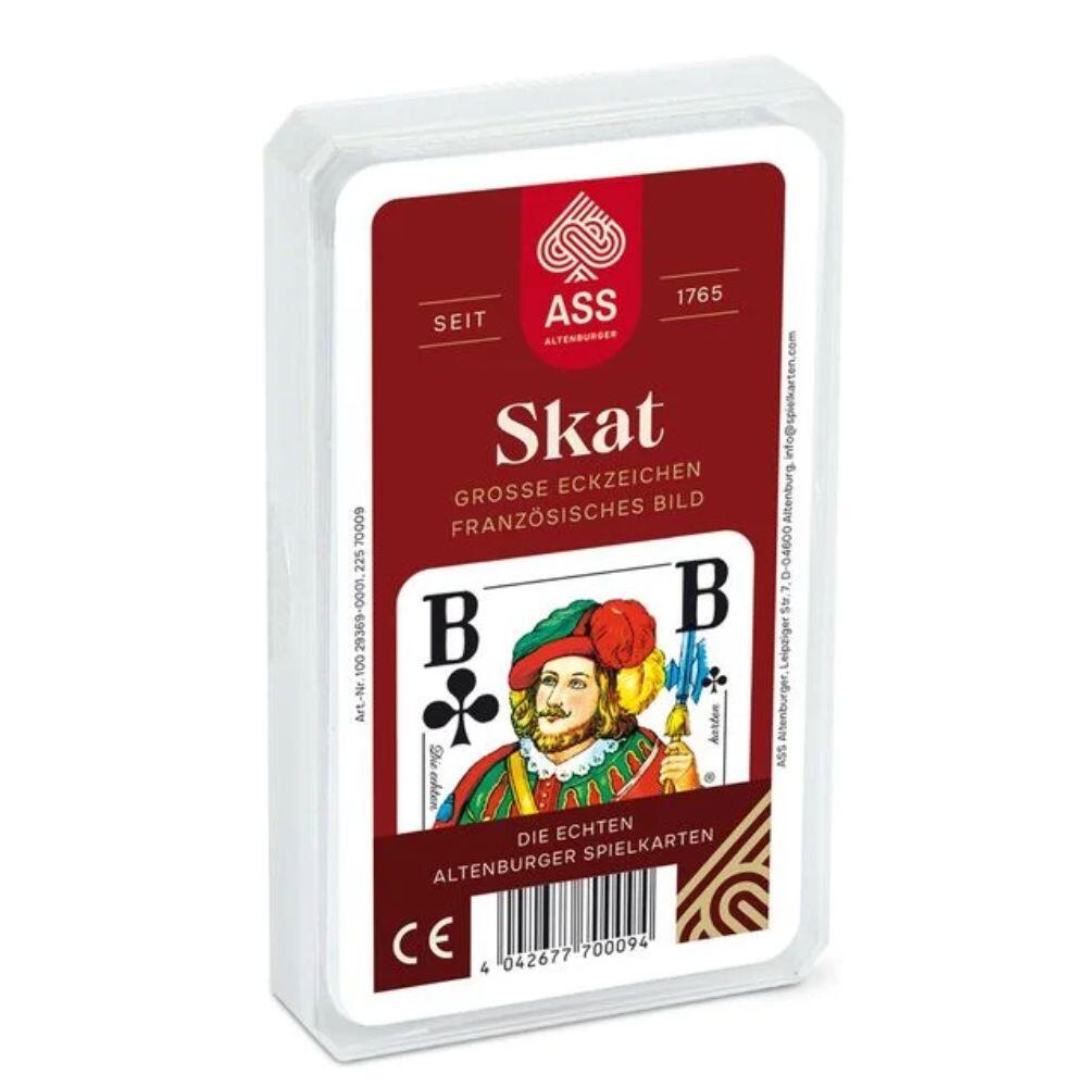 ASS Altenburger Spielkarten - Skat große Eckzeichen französisches Bild