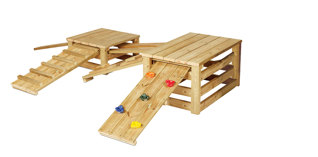 Abenteuer-Kletterset ohne Rutsche