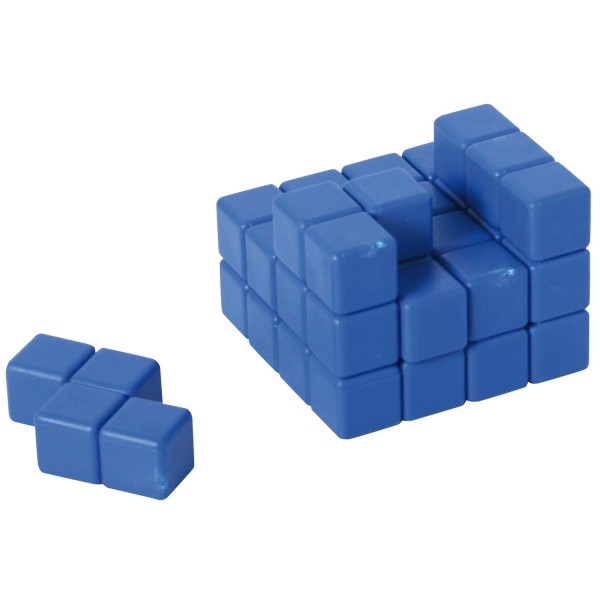 Abraxis Würfelpuzzle blau