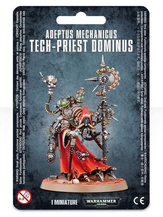 Adeptus Mechanicus Tech-Priest Dominus Games Workshop Warhammer 40.000 Skitarii Adeptus Mechanicus Tech-Priest Dominus Games Workshop Warhammer 40.000 Skitarii