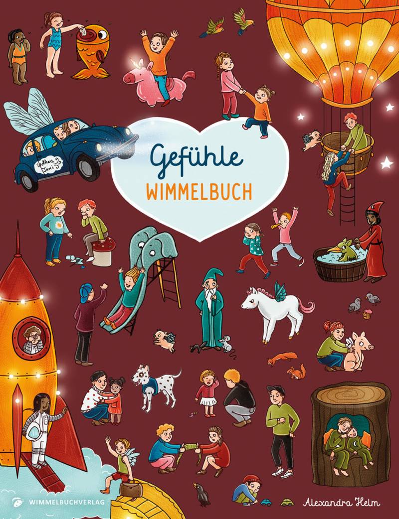 Adrian & Wimmelbuchverlag - Gefühle Wimmelbuch