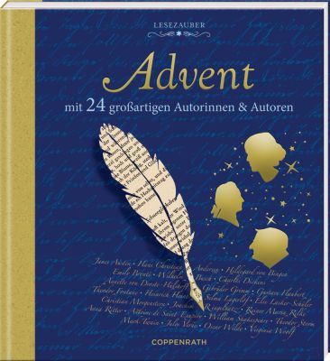 Advent mit 24 großartigen Autorinnen & Autoren, Adventskalenderbuch zum Aufschneiden Advent mit 24 großartigen Autorinnen & Autoren, Adventskalenderbuch zum Aufschneiden