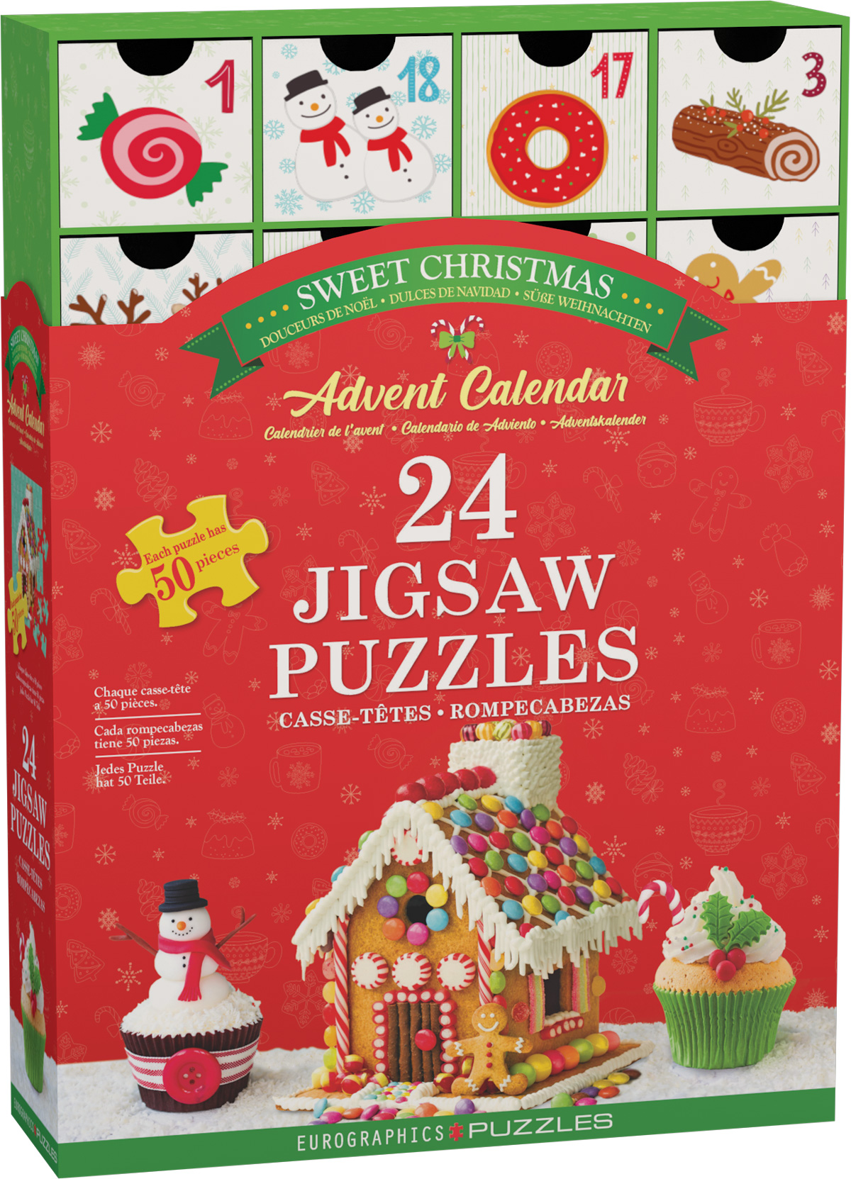 S��es Weihnachtsfest - Puzzle-Weihnachtskalender