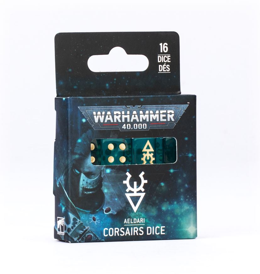 Aeldari Corsairs Dice Set (16) Würfel Games Workshop Warhammer 40k Eldar Würfel