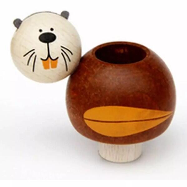 Ahrens Holzspielzeug - Kerzenhalter Biber Ahrens Holzspielzeug - Kerzenhalter Biber