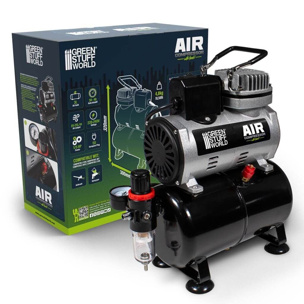 Airbrush-Kompressor mit Tank