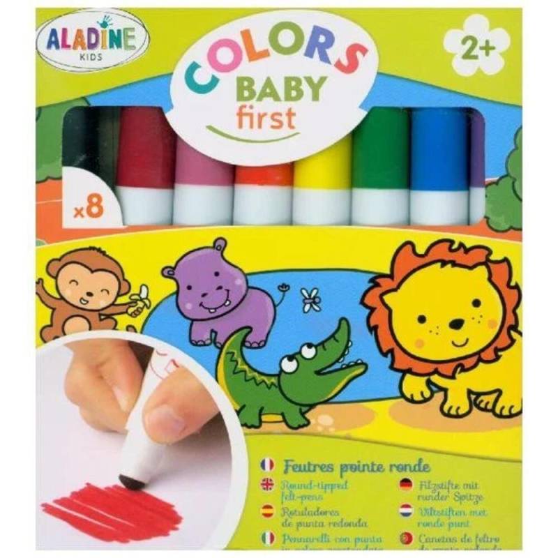 Aladine - 8 Filzstifte Baby Aladine - 8 Filzstifte Baby