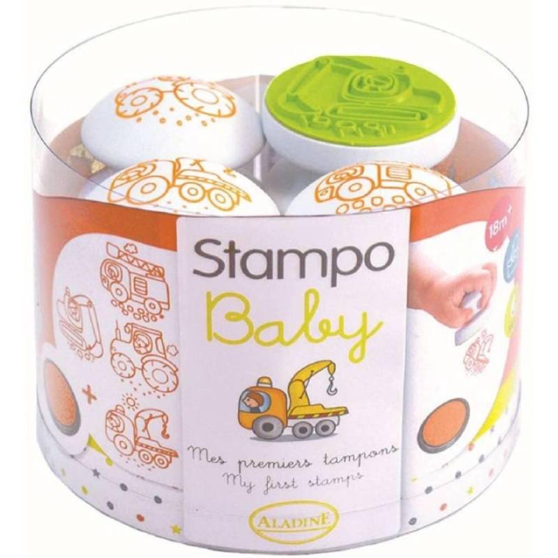 Aladine - Baby Stempel Baumaschinen Aladine - Baby Stempel Baumaschinen