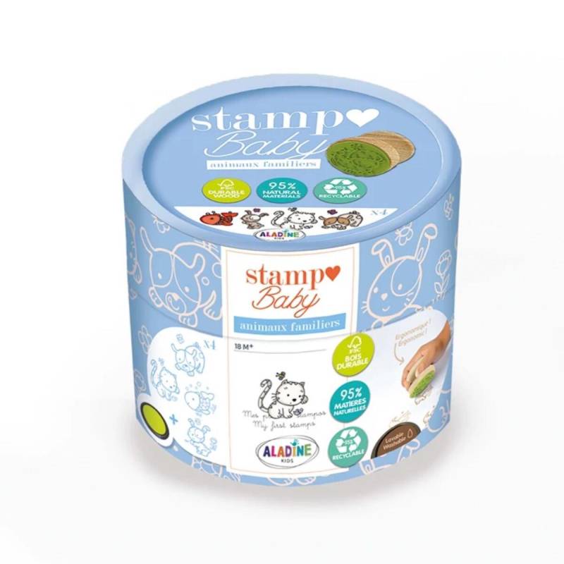 Aladine - Baby Stempel Haustiere ECO Aladine - Baby Stempel Haustiere ECO
