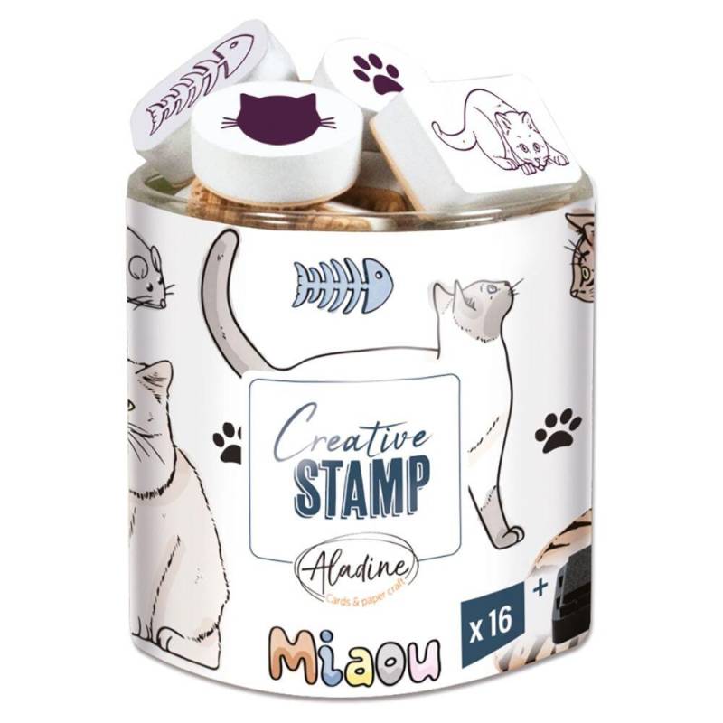 Aladine - Creative Stempel Katzen Aladine - Creative Stempel Katzen