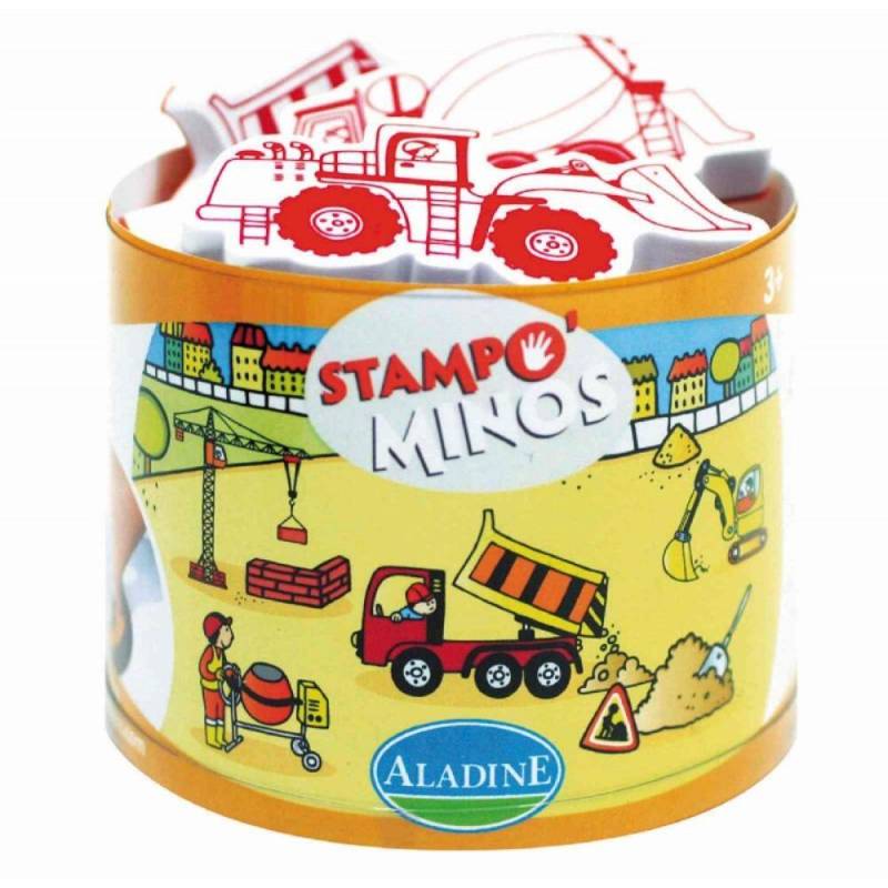 Aladine - Kinder Stempel Minos Baustelle