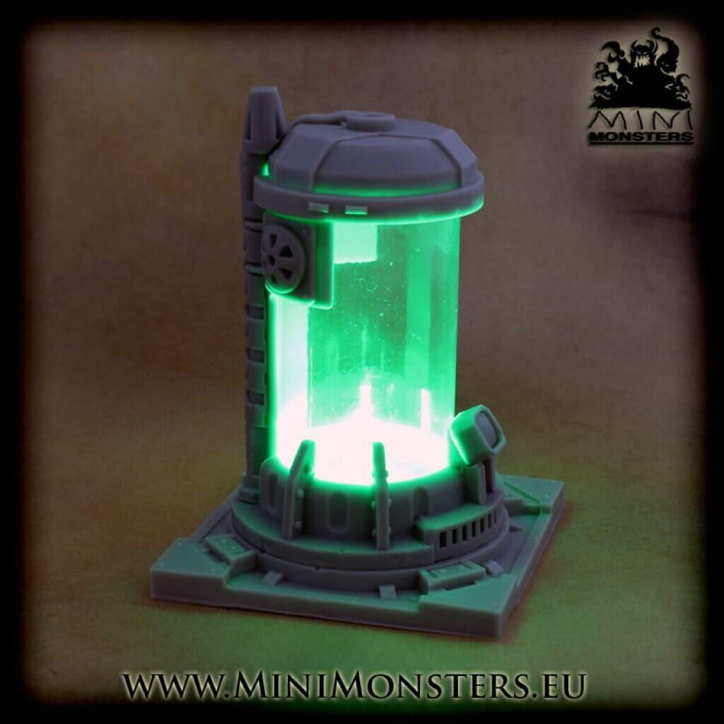 Alien Inkubator mit LED