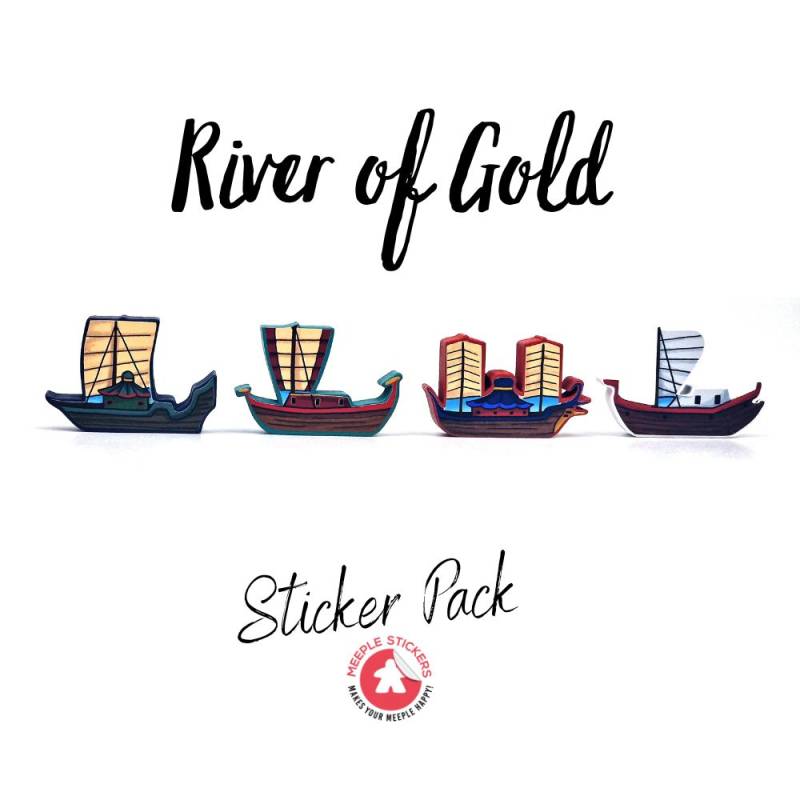 Am Goldenen Fluss - Stickerpack