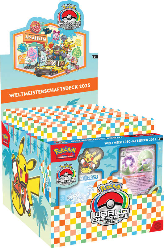 Amigo - Amigo – Pokémon Sammelkarten Weltmeisterschaftsdeck 2025, verschiedene Decks