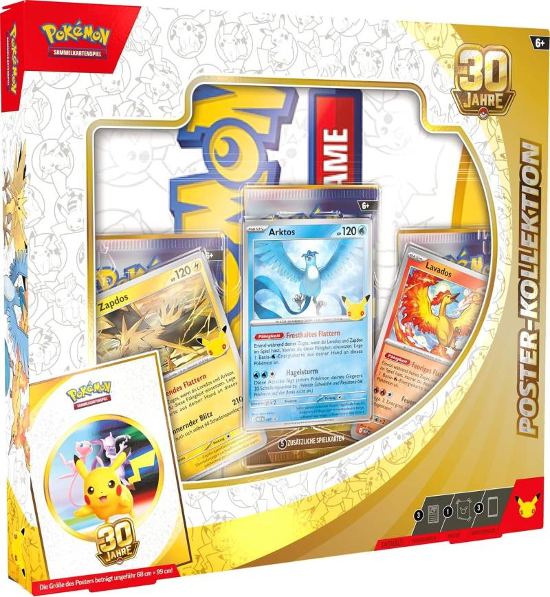 Amigo - Pokémon 30 Jahre Sammelkarten Posterkollektion Amigo - Pokémon 30 Jahre Sammelkarten Posterkollektion