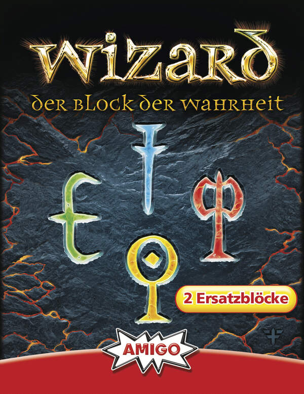 Amigo - Wizard Ersatzblock 2 St.