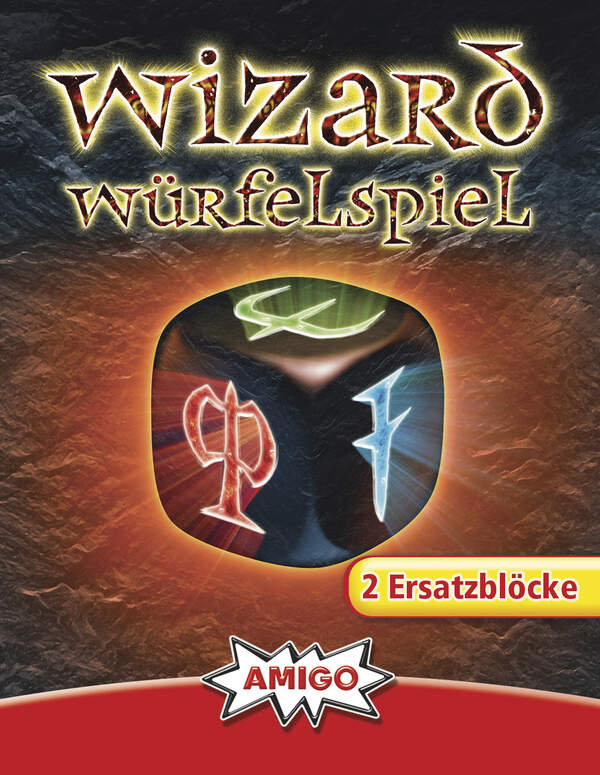 Amigo - Wizard Würfelspiel Ersatzblöc