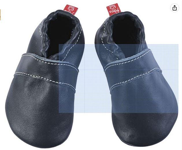 Anna und Paul - Krabbelschuhe uni marine M