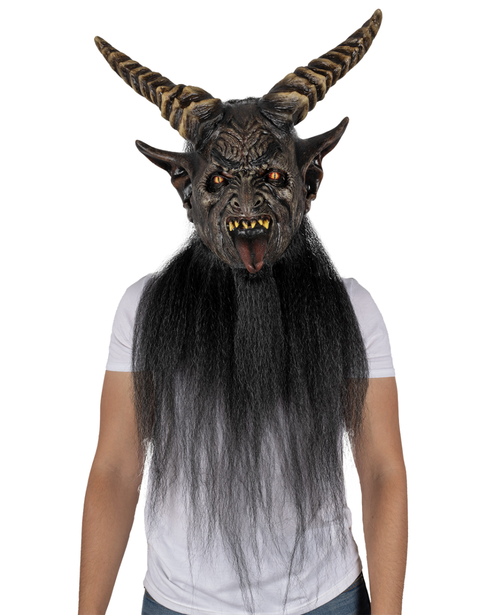 Anthromorph Krampus Maske