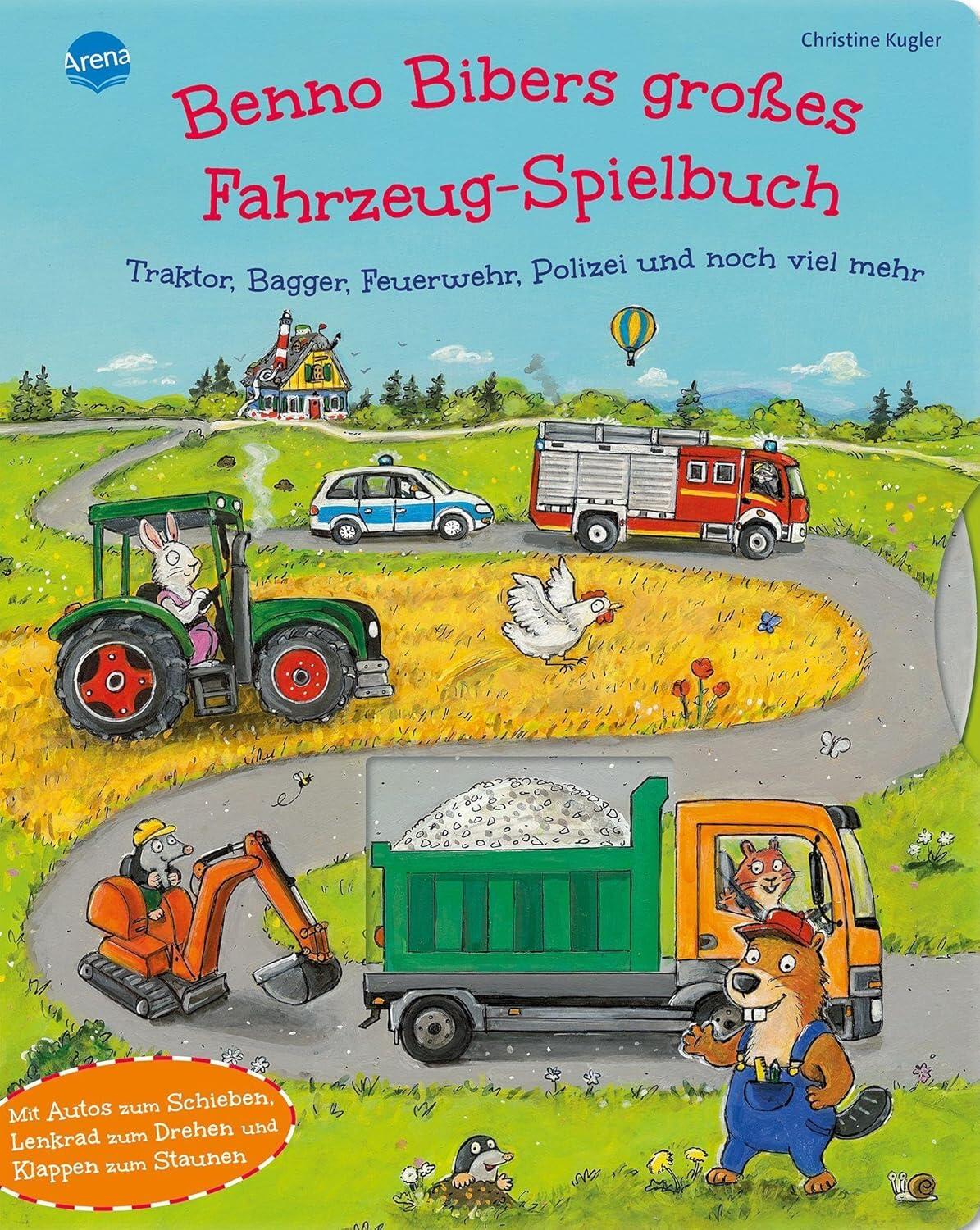 Arena Verlag - Arena Verlag – Benno Bibers großes Fahrzeug-Spielbuch Arena Verlag - Arena Verlag – Benno Bibers großes Fahrzeug-Spielbuch