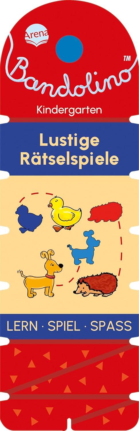 Arena Verlag - Bandolino. Lustige Rätselspiele