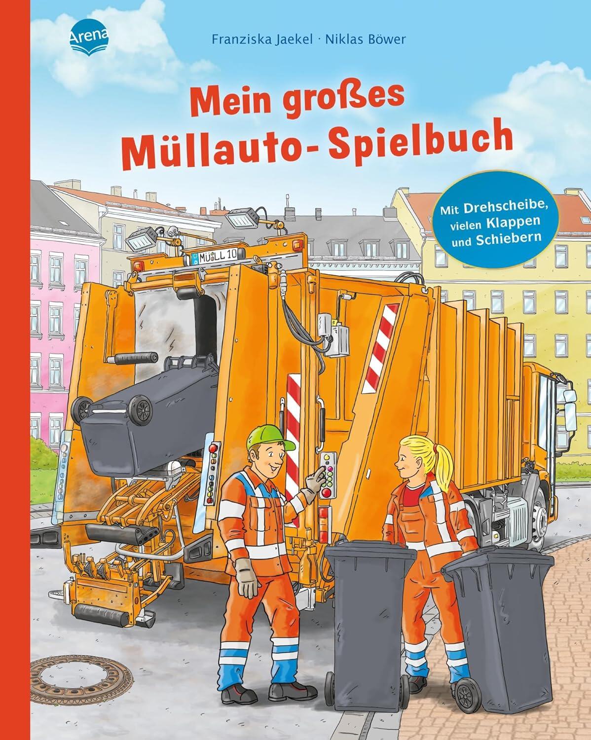 Arena Verlag - Mein großes Müllauto-Spielbuch Arena Verlag - Mein großes Müllauto-Spielbuch