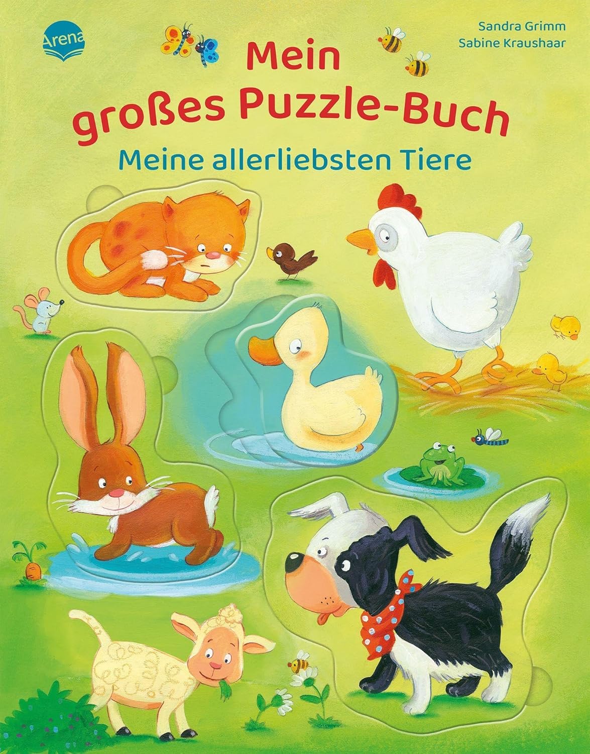 Arena Verlag - Mein großes Puzzle-Buch - Meine allerliebsten Tiere