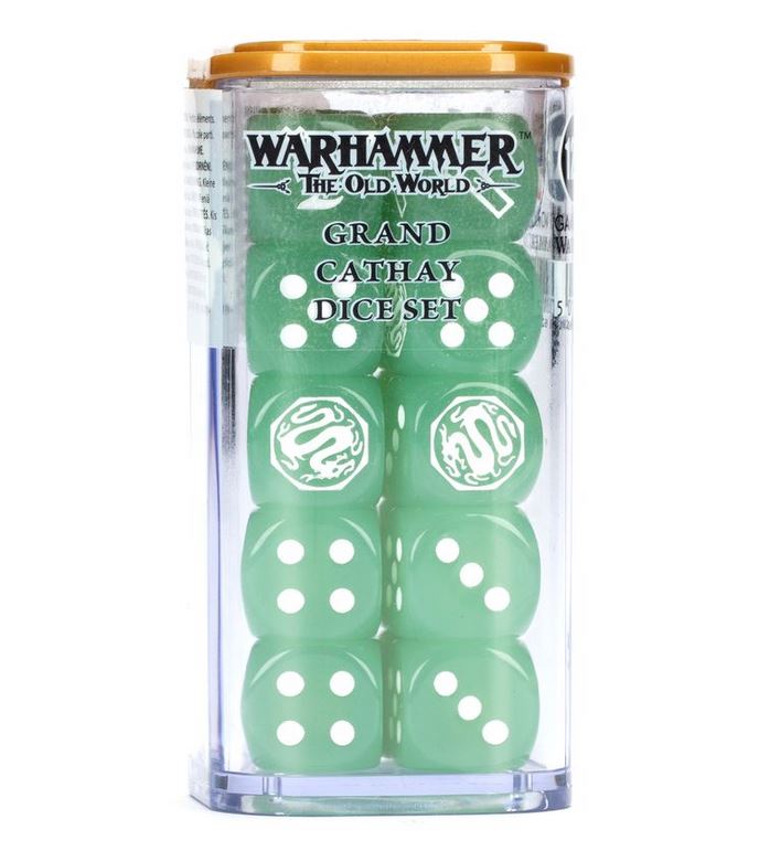 Armies of Grand Cathay Dice Set (20) Games Workshop GW Classic Fantasy Würfel