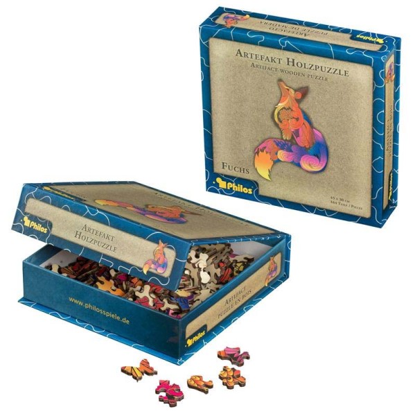 Artefakt Holzpuzzle Fuchs, 164 Teile